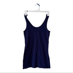 Navy Blue Tank Top